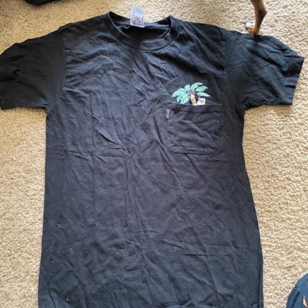 Mens Ripndip Cat Pocket Tshirt